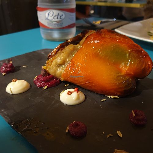 Stuffed pepper at Cavoli Nostri in Naples