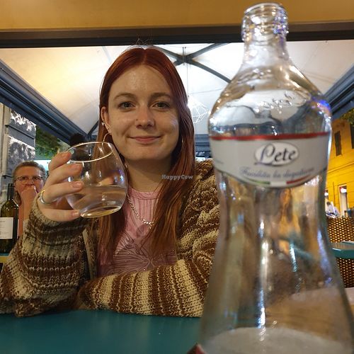 Outside dining and lovely water at Cavoli Nostri in Naples