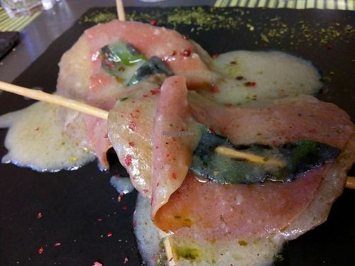 Meat like dish at Cavoli Nostri in Naples