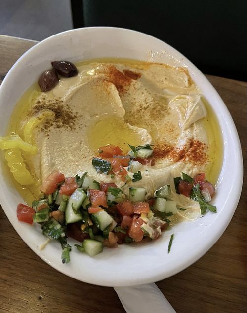 Hummus  at Shish Mediterranean Kitchen in St Paul