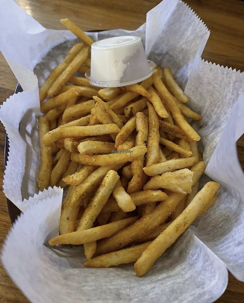Seasoned fries   at Shish Mediterranean Kitchen in St Paul