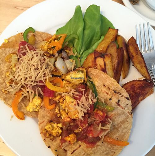 brunch tacos  at Le Soixante 5 in Levis