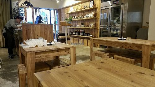 inside at Green Bakery in Taipei