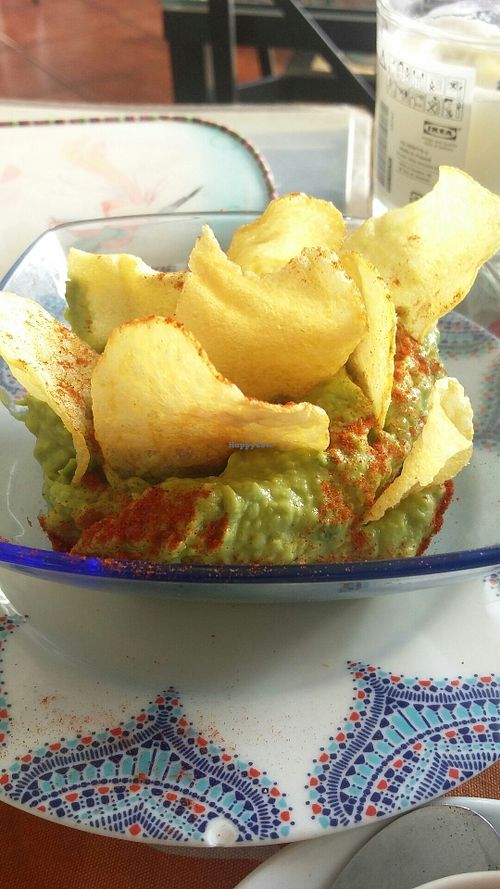 Guacamole at The V Factor in Lanzarote