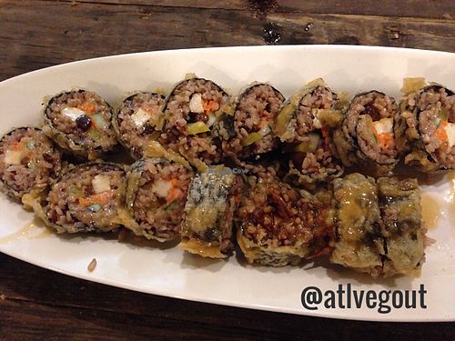 Easter buffet at Herban Fix Vegan Kitchen in Atlanta