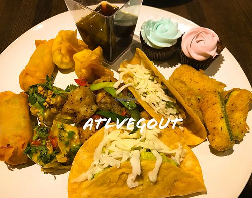 Easter buffet  at Herban Fix Vegan Kitchen in Atlanta