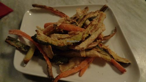 "Not fried" appetizer. at Botanica Lab in Bologna