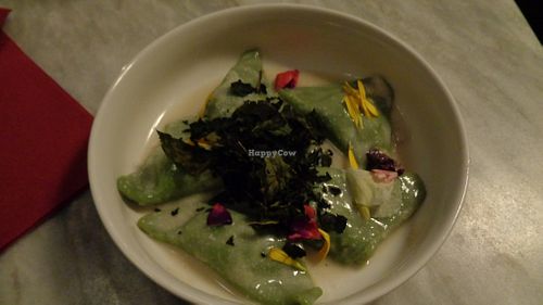 Green autumnal triangles. at Botanica Lab in Bologna