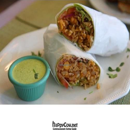 Spanish Grande Burrito - photo by MR MEANER at Mary's Secret Garden in Ventura