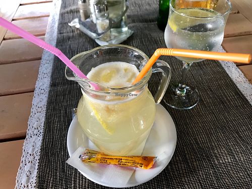 lemonade at Hotel Sighisoara in Sighisoara