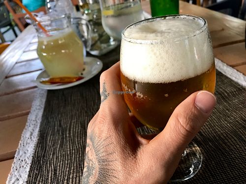 beer & lemonade at Hotel Sighisoara in Sighisoara