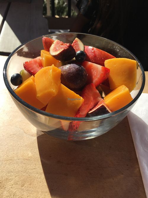 Fruit Bowl at The Red Dot Vegetarian Kitchen in Frazier Park