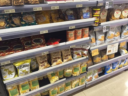 chips at Veritas - Via Laietana in Barcelona