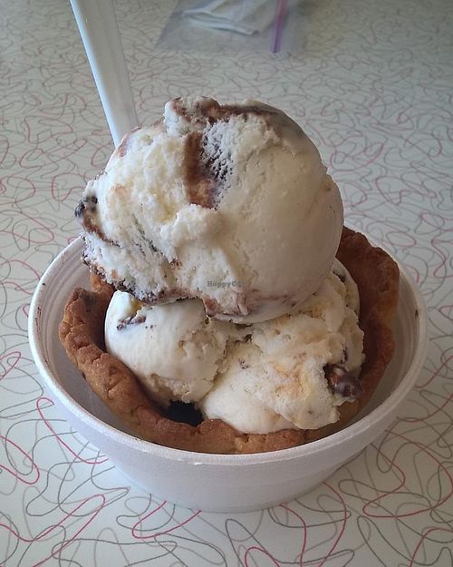homemade vegan ice cream at Cool Scoops in North Wildwood