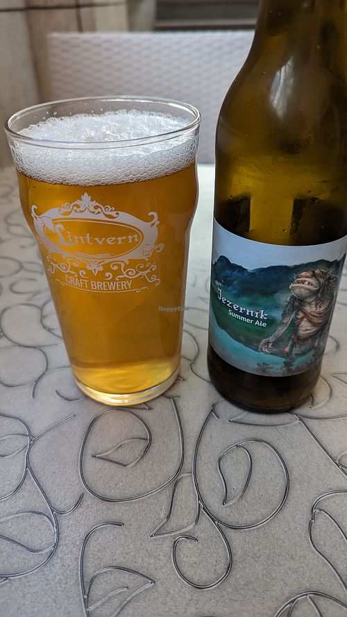 Local craft beer at Public Bar & Vegan Kitchen in Bled