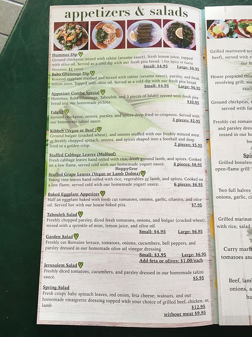 Menu at Pita Kitchen Plus in Sacramento