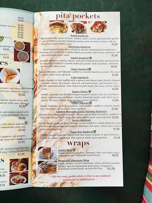 Menu at Pita Kitchen Plus in Sacramento