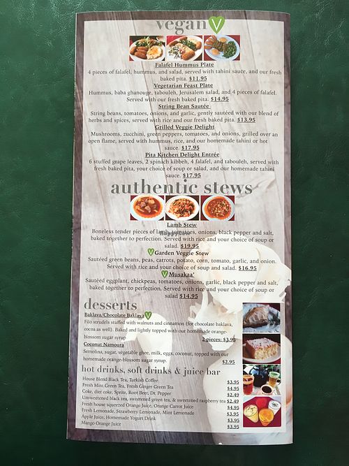 Menu at Pita Kitchen Plus in Sacramento