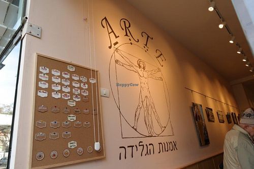 Inside at Arte in Tel Aviv