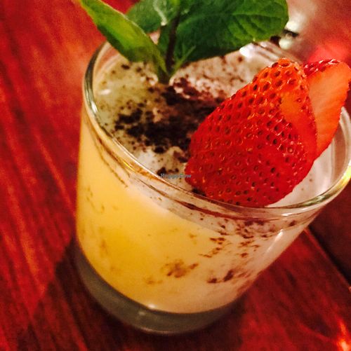 tiramisu at Blossom Restaurant Chelsea in New York City