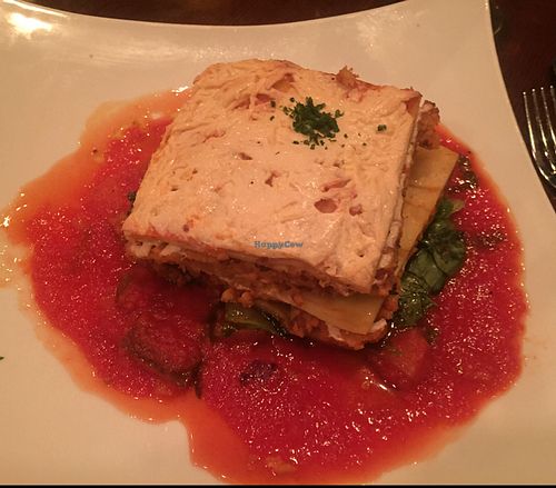 Lasagna  at Blossom Restaurant Chelsea in New York City