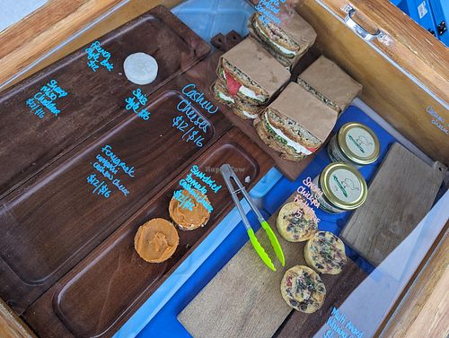 Savoury things at MOA Bakery Cakery in Oamaru