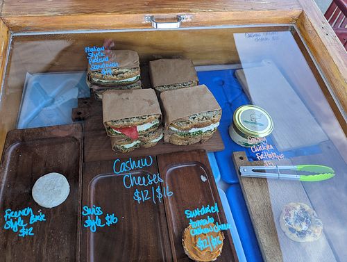 At the market at MOA Bakery Cakery in Oamaru