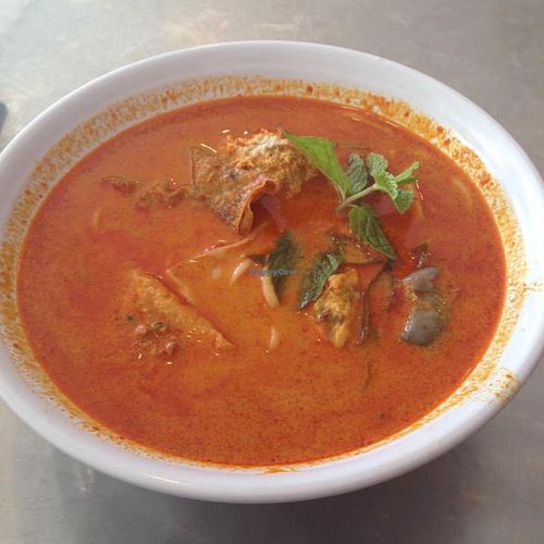 Curry Laksa at Nature's Recipe Cafe in Petaling Jaya