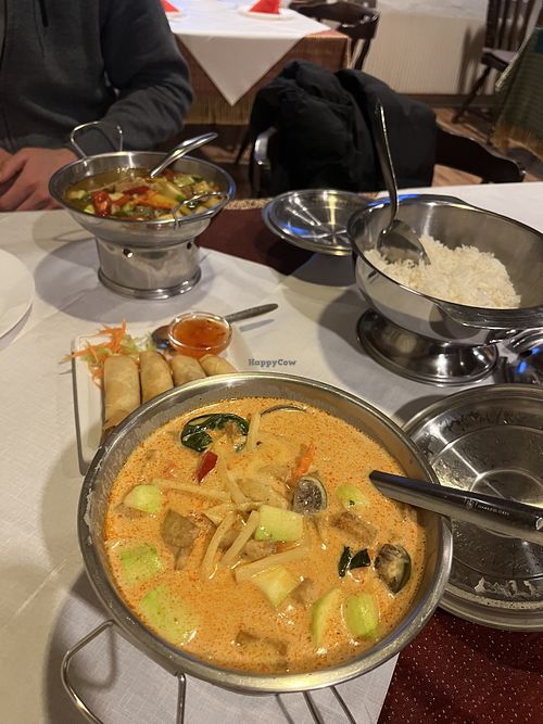 Tofu Curry rouge   at Panya Thai in Maribo