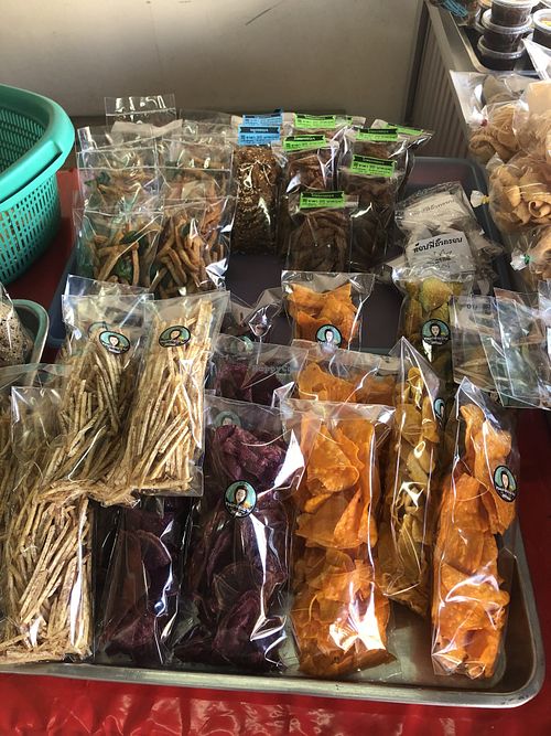 Vege chips!  at Luk To in Phuket