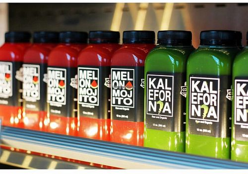 Daily made juices at The Cold Pressery in Mississauga