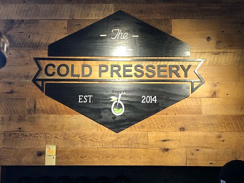 Cafe at The Cold Pressery in Mississauga