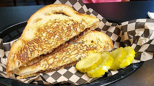 Grilled cheese at Black Water Bar in Portland