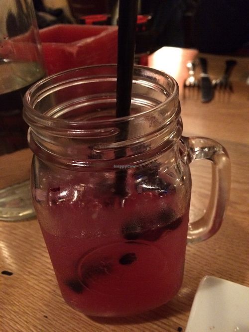 Blue berry margarita at Blaze Pizza - Maine St in Bar Harbor