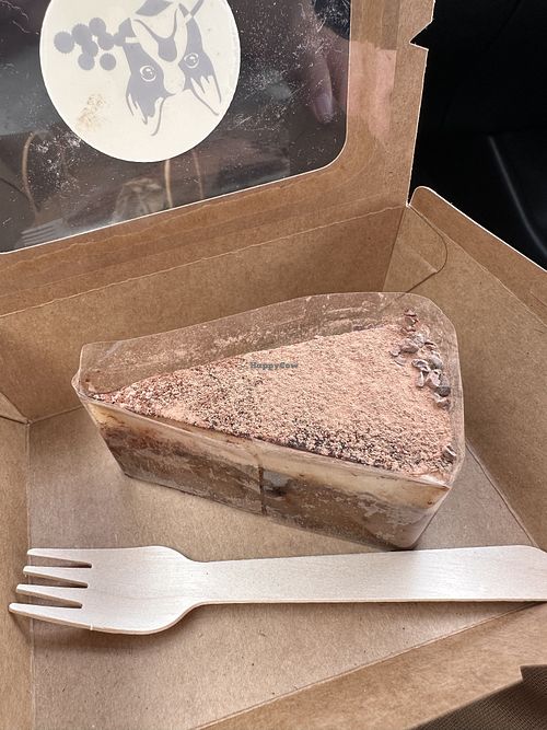 Tiramisu 😍  at Cafe Mimosa in Takapuna