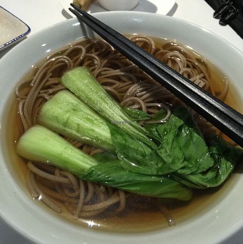 hot soba at Go Go Green in Subang Jaya