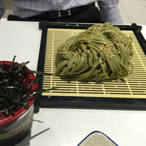 cold soba at Go Go Green in Subang Jaya