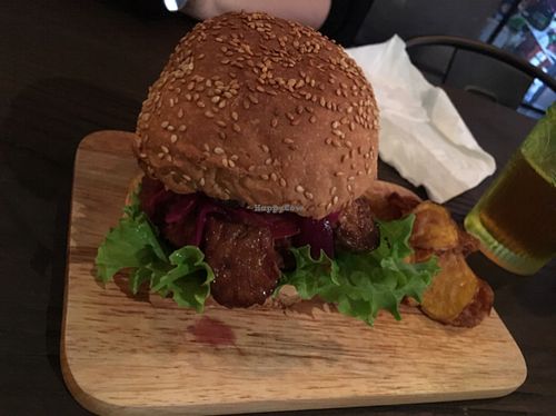 big burger  at Happy Buddha - Pop-Up in Shanghai