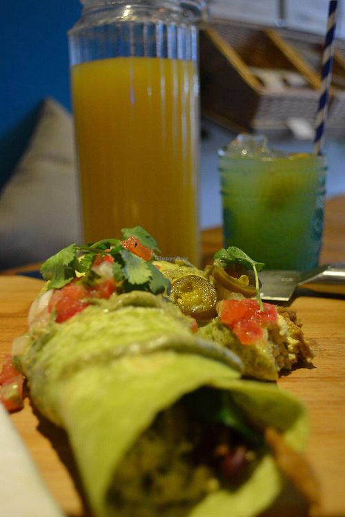 Breakfast burrito  at Happy Buddha - Pop-Up in Shanghai