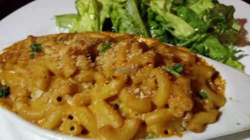 Shawn's Vegan Mac and Cheese at Pettirosso in Seattle