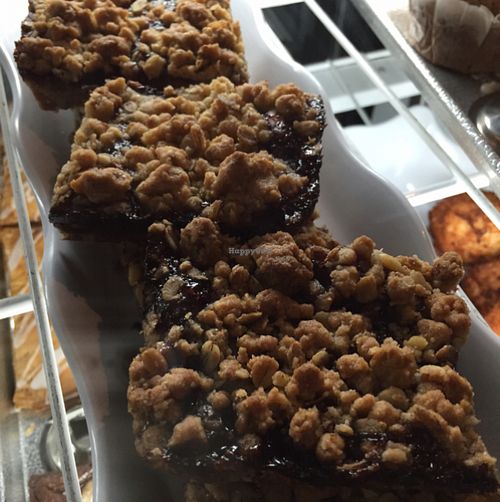 raspberry bars at Pettirosso in Seattle