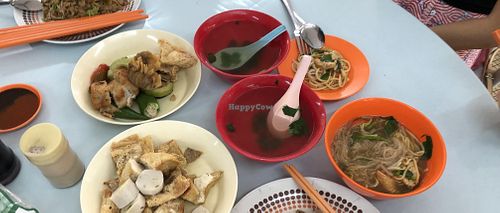 Breakfast for 4 at Blue Boy Vegetarian Food Centre in Kuala Lumpur