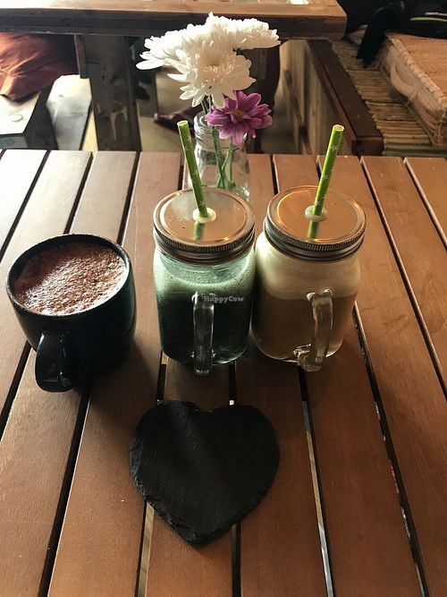 Great smoothies!!  at The Green HeART Cafe  in Newquay