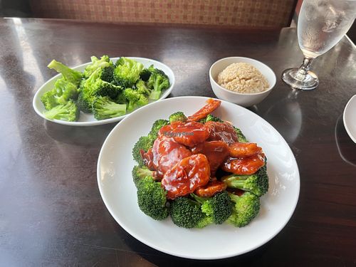   at Zhu's Vegan Kitchen in Arlington