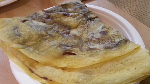 Chocolate pancake at Radicetonda - Piazza Buozzi in Milan