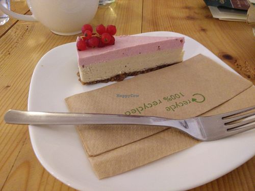 Vegan Cake! at Schondorf Bio Cafe in Bratislava