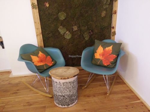 Interior at Schondorf Bio Cafe in Bratislava