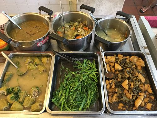 dish options 1 at Vegetarian 1000 in Phnom Penh