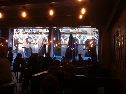 What a nice view! at BrewDog in Manchester