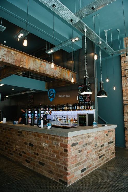 Interior at BrewDog in Manchester